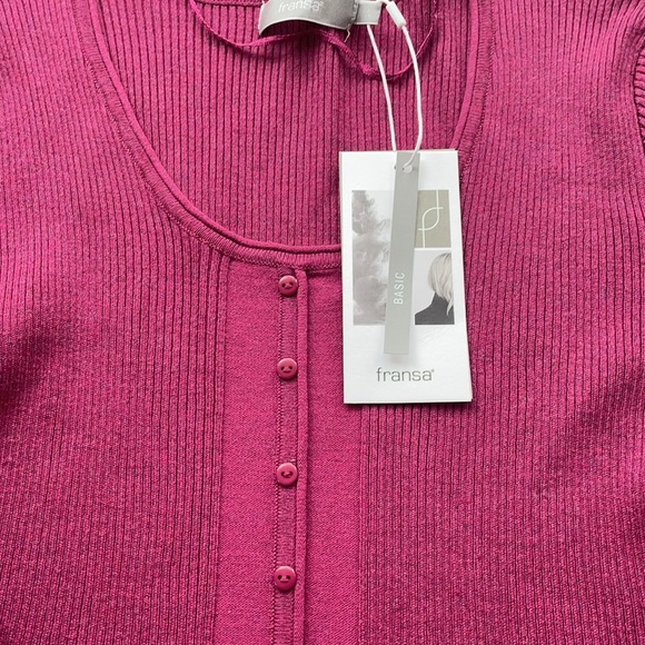 Fransa jersey dress - Picture 3 of 7